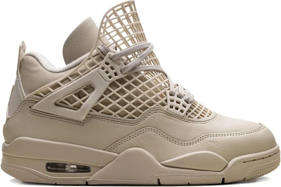 Jordan 4 Retro "Rattan Metallic Gold" sneakers Bruin