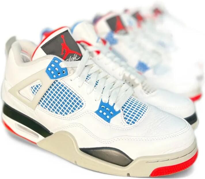 Jordan 4 Retro What The sneakers Wit - Foto 2