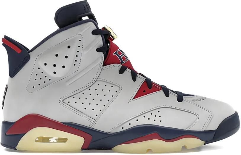 Jordan 6 Retro sneakers met vlakken Grijs