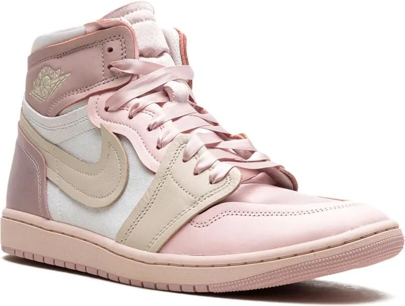 Jordan Air 1 High "Method of Make Pink Oxford Atmosphere Phantom Legend Light Brown" sneakers Roze - Foto 2