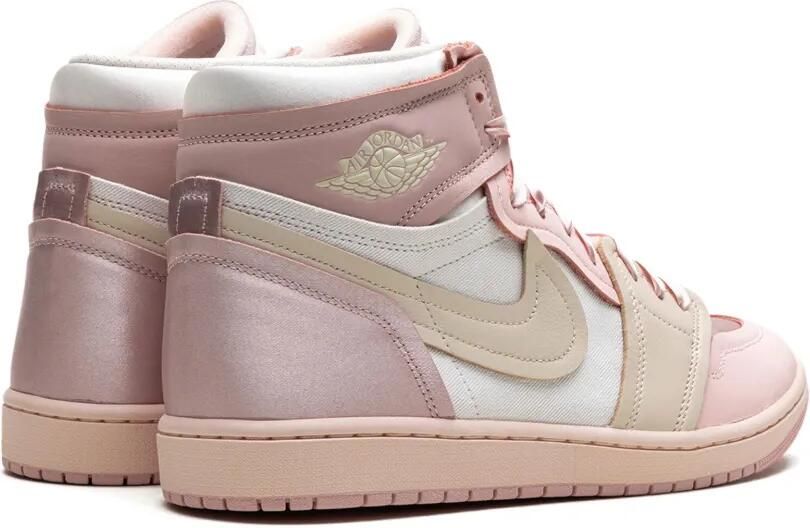 Jordan Air 1 High "Method of Make Pink Oxford Atmosphere Phantom Legend Light Brown" sneakers Roze - Foto 3