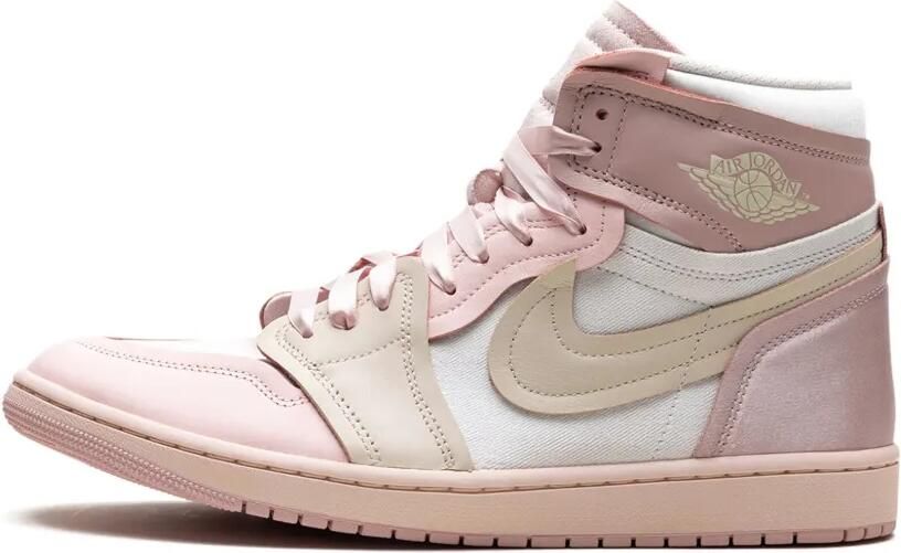 Jordan Air 1 High "Method of Make Pink Oxford Atmosphere Phantom Legend Light Brown" sneakers Roze - Foto 4