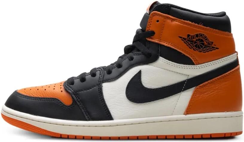Jordan Air 1 High OG leren sneakers Rood - Foto 4