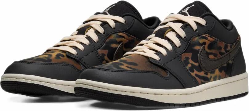 Jordan Air 1 Low SE leopard-print sneakers Zwart - Foto 2