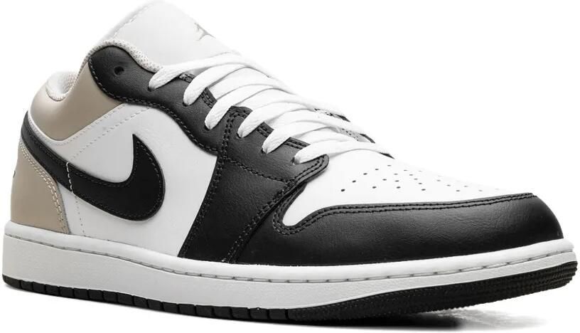 Jordan Air 1 Low "Summit White Rattan" sneakers Zwart - Foto 2