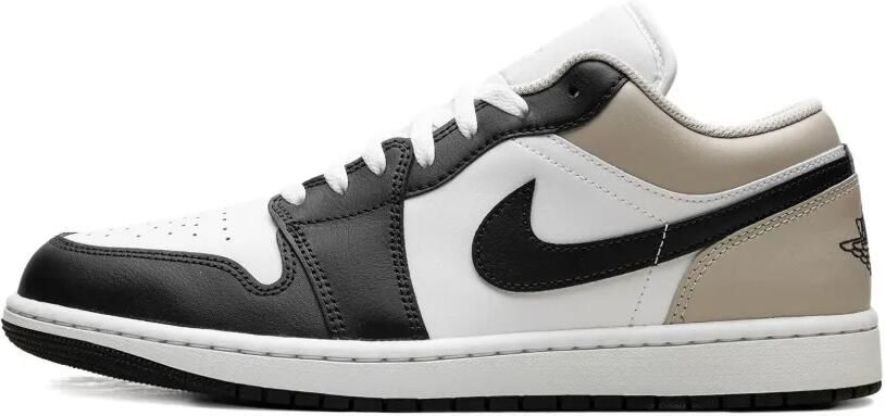 Jordan Air 1 Low "Summit White Rattan" sneakers Zwart - Foto 3