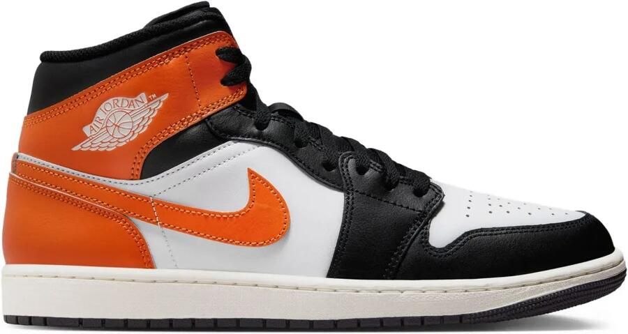 Jordan Air 1 Mid "Black Toe Starfish" sneakers Oranje