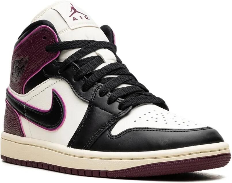 Jordan Air 1 Mid SE "Bordeaux" sneakers Paars - Foto 2