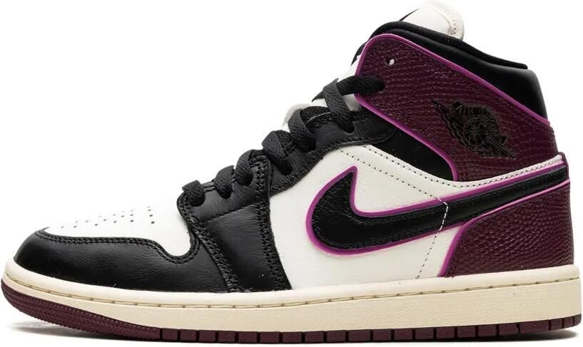 Jordan Air 1 Mid SE "Bordeaux" sneakers Paars - Foto 4