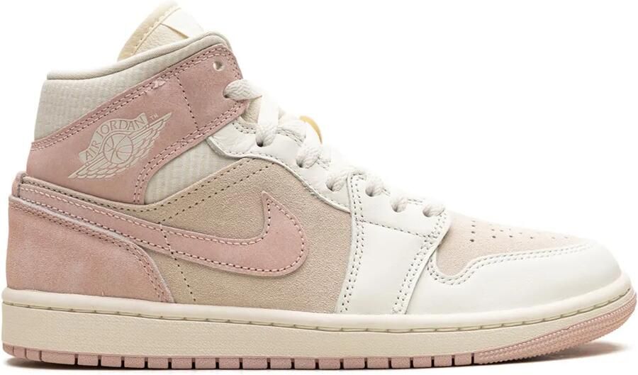 Jordan Air 1 Mid SE "Coconut Milk Legend Pink" sneakers Beige