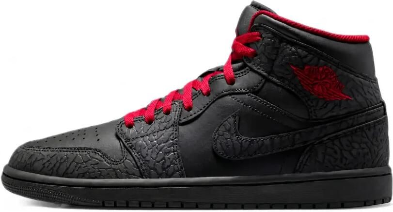 Jordan Air 1 Mid SE "Hellfire" sneakers Zwart