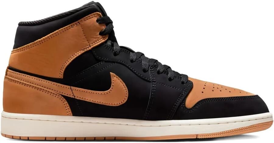 Jordan Air 1 Mid sneakers Zwart