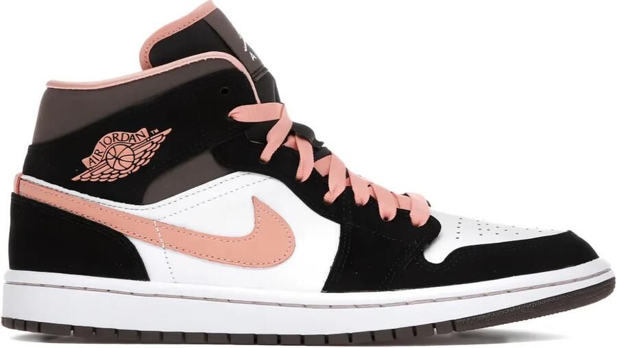 Jordan Air 1 Mid sneakers Zwart