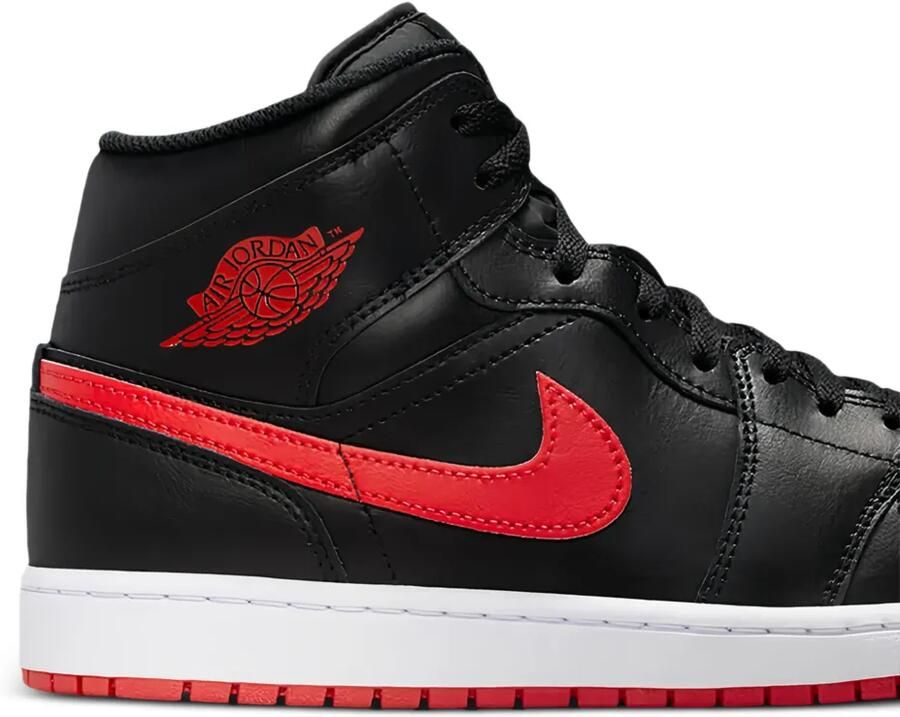 Jordan Air 1 Mid sneakers Zwart