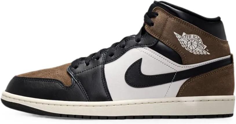 Jordan Air 1 Mid sneakers Zwart