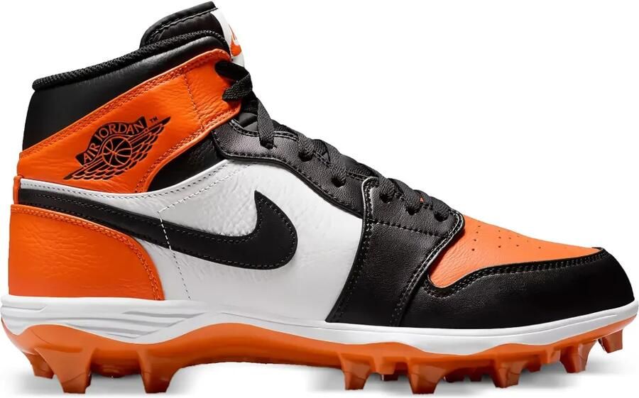 Jordan Air 1 mid-top sneakers Zwart