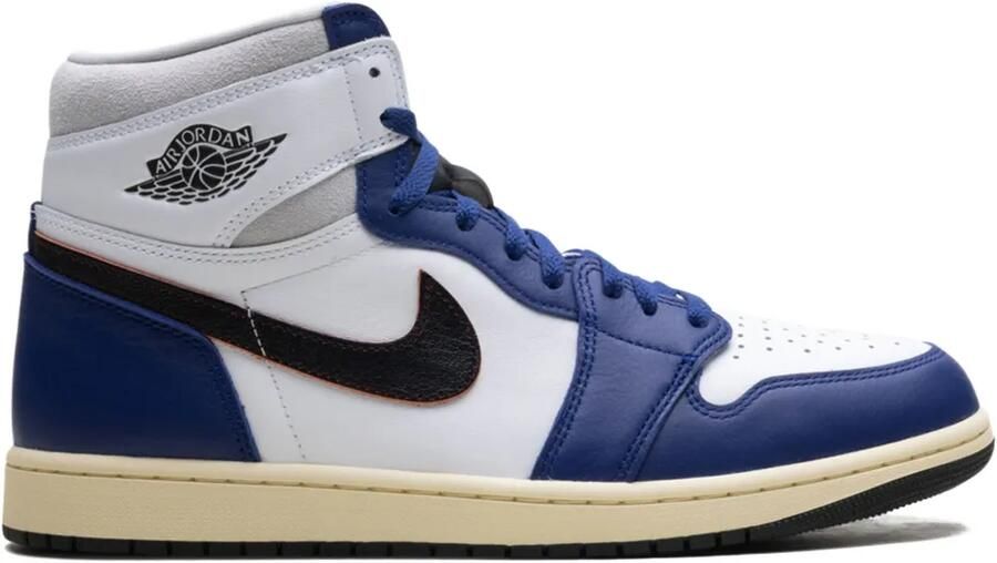 Jordan Air 1 Retro High OG 'Rare Air Deep Royal Blue" sneakers Wit