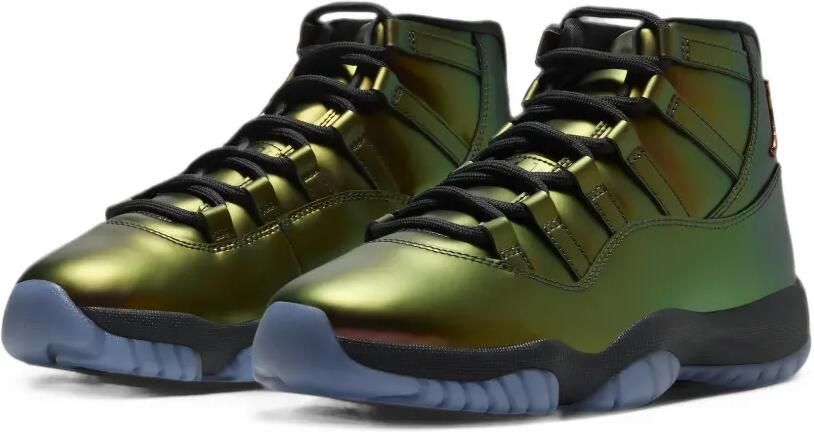 Jordan Air 11 Retro Space Jam Magic Ball sneakers Groen - Foto 2