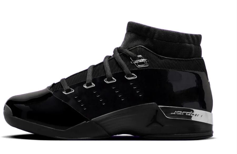 Jordan Air 17 Low lakleren sneakers Zwart - Foto 2
