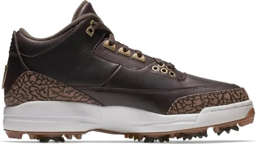 Jordan Air 3 Golf Premium lace-up sneakers Bruin - Foto 2