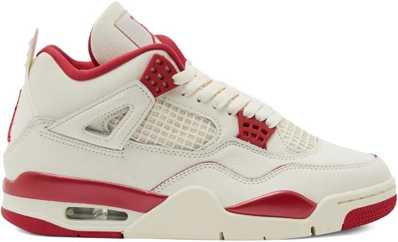 Jordan Air 4 geperforeerde sneakers Beige