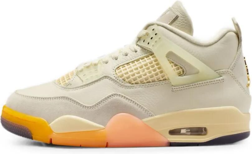 Jordan Air 4 Retro Birds of Paradise leren sneakers Beige