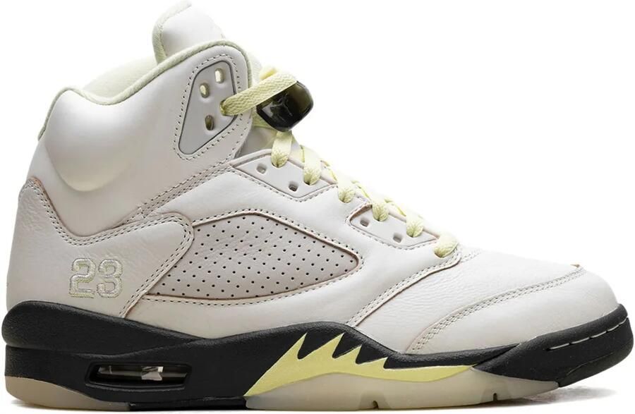 Jordan Air 5 "Luminous Green" sneakers Beige