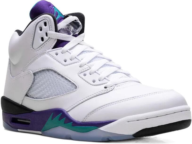 Jordan Air 5 Retro OG "New Emerald Grape Ice" sneakers Wit