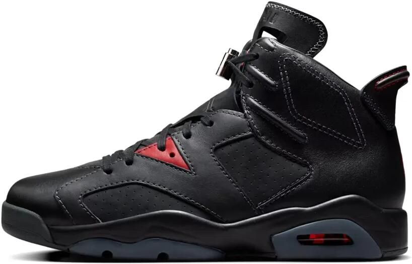 Jordan Air 6 geperforeerde sneakers Zwart