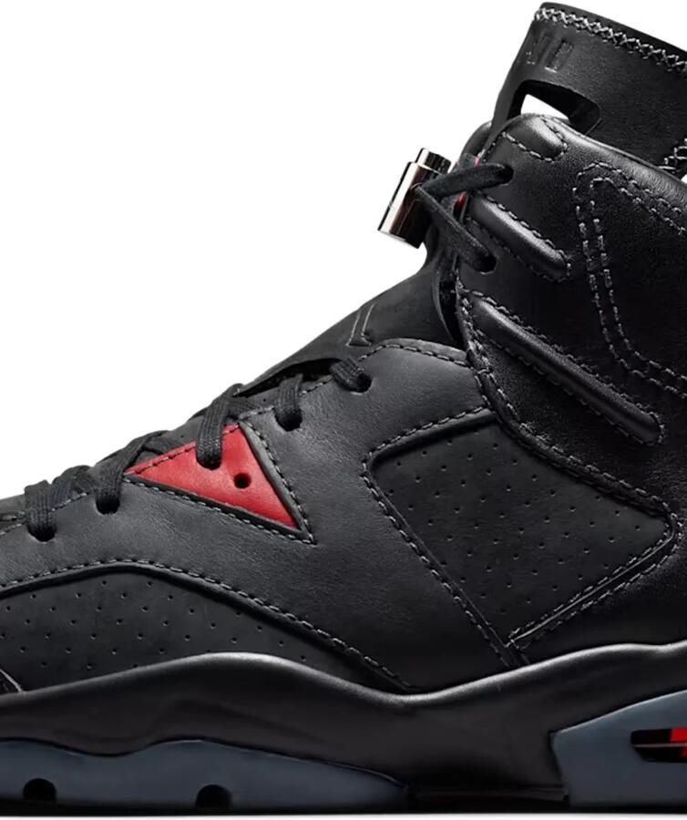Jordan Air 6 geperforeerde sneakers Zwart - Foto 2