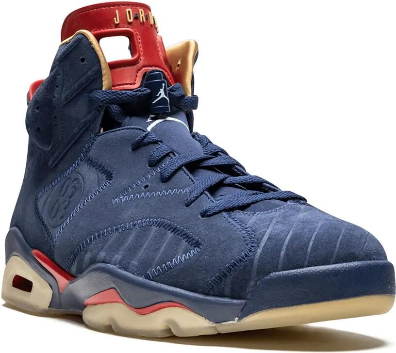 Jordan Air 6 Retro DB sneakers Blauw - Foto 2