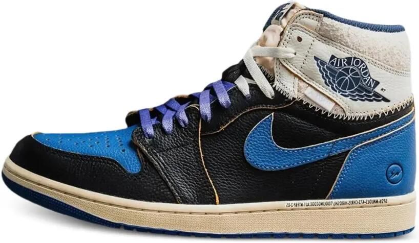 Jordan Air Force 1 high-top sneakers Zwart