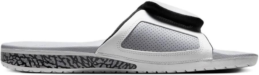 Jordan Air Hydro 3 Retro "White Cement" slippers Wit