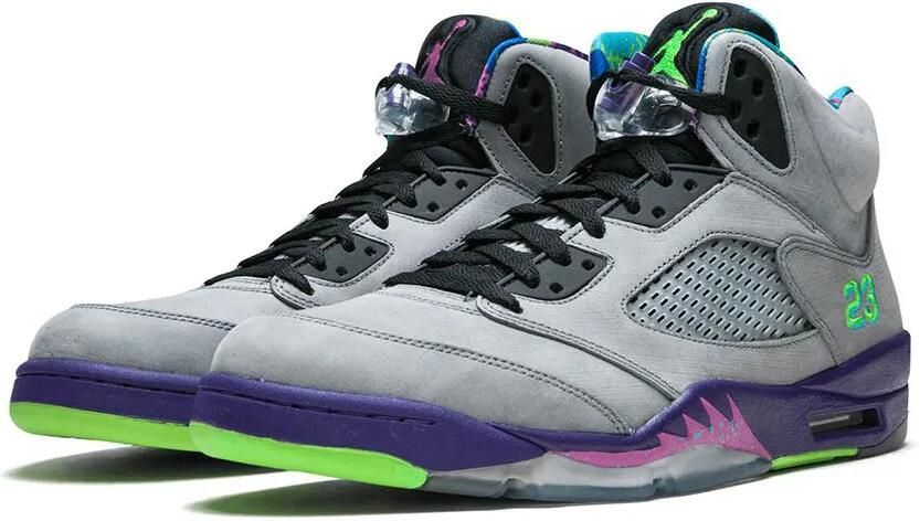 Jordan Air Retro 5 Bel Air sneakers Grijs - Foto 3