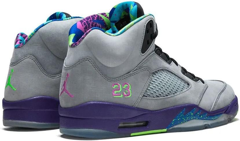 Jordan Air Retro 5 Bel Air sneakers Grijs - Foto 2