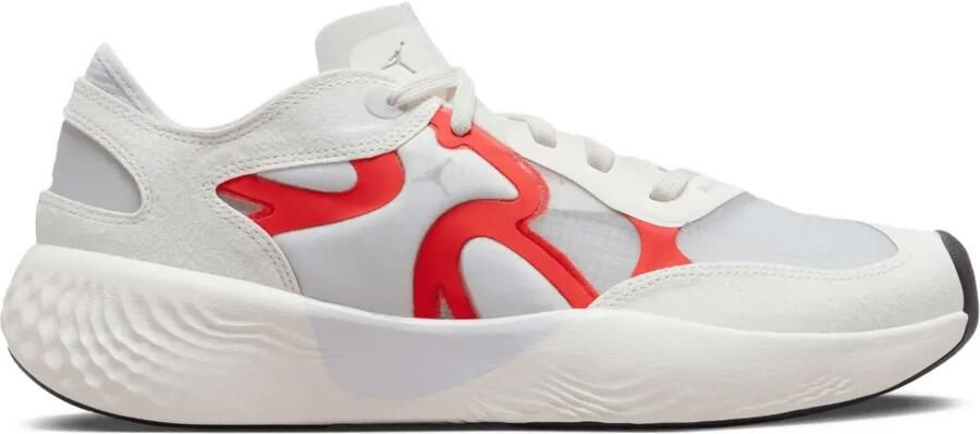 Jordan Delta 3 Low "Sail Photon Dust Chile Red Wolf Grey" sneakers Wit