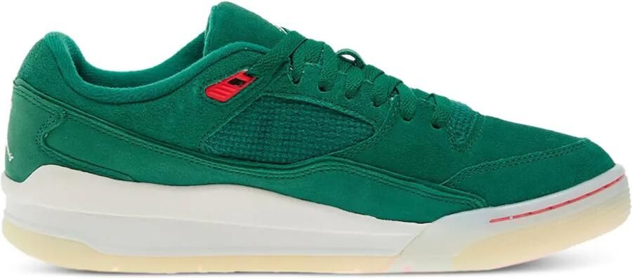 Jordan Flight Court suède sneakers Groen