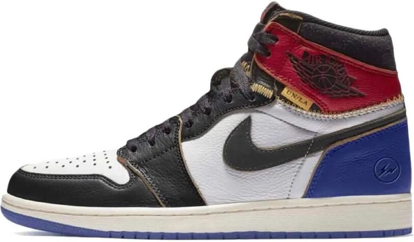 Jordan Fragment x Union LA x Air 1 Retro High OG SP sneakers Zwart
