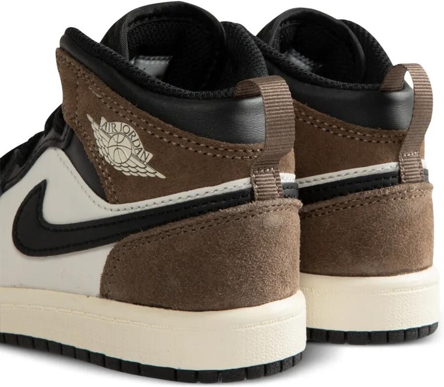 Jordan Kids 1 Mid high-top sneakers Bruin - Foto 2