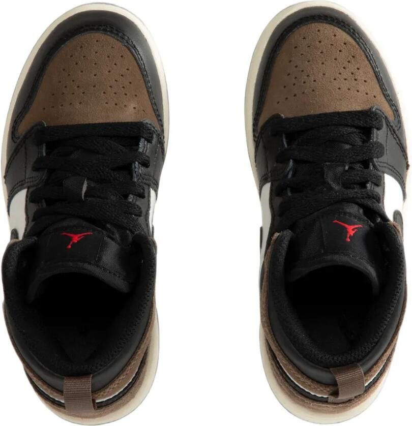 Jordan Kids 1 Mid high-top sneakers Bruin - Foto 3