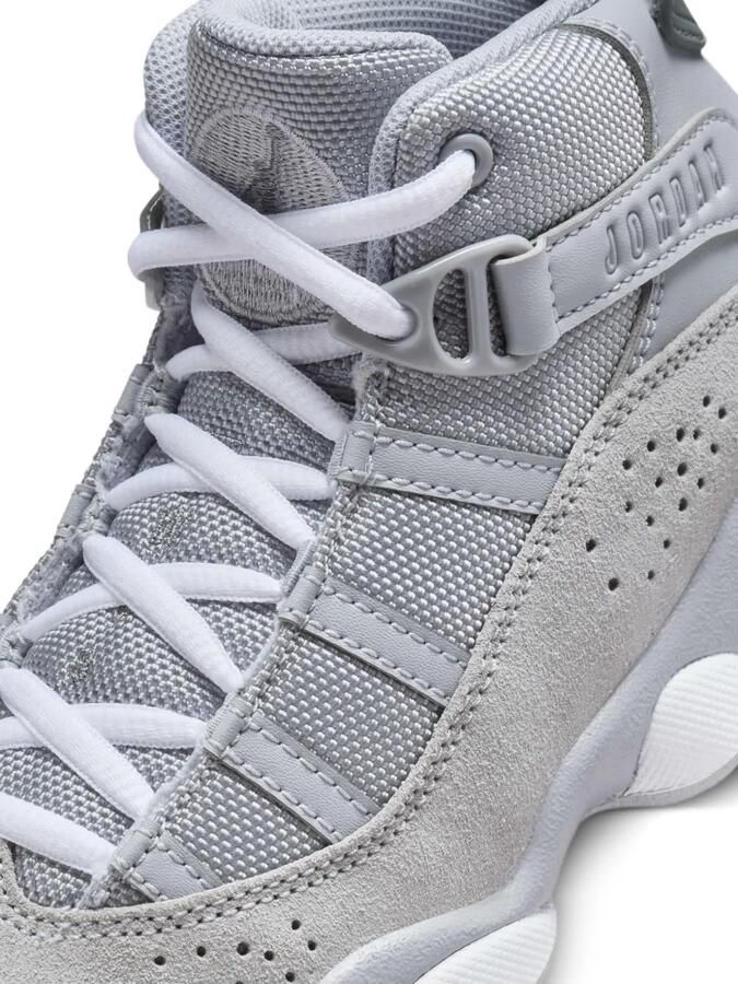 Jordan Kids 6 Rings "Cool Grey" sneakers Grijs - Foto 3