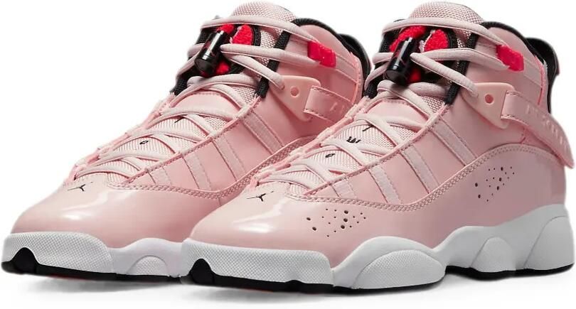 Jordan Kids 6 Rings GS lakleren sneakers Roze