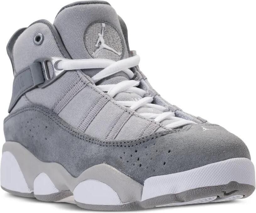 Jordan Kids 6 Rings high-top sneakers Grijs