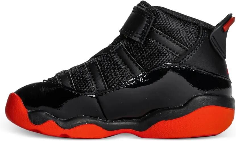 Jordan Kids 6 Rings sneakers met klittenband Zwart