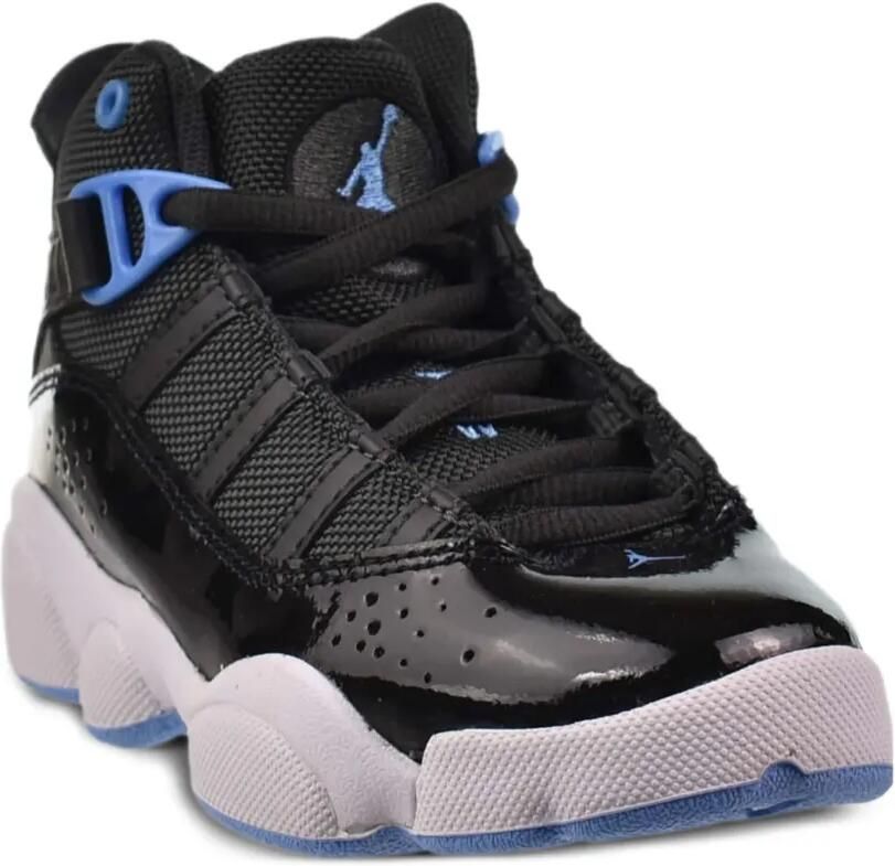 Jordan Kids 6 Rings "University Blue" sneakers Zwart