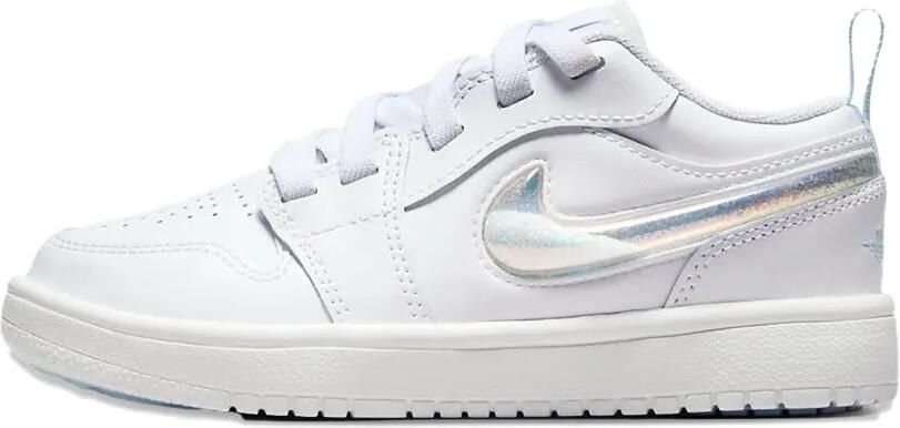 Jordan Kids Air Jordan 1 leren sneakers Wit