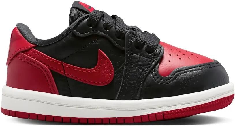 Jordan Kids Air Jordan 1 Low OG "Black Varsity Red Summit White" sneakers Zwart