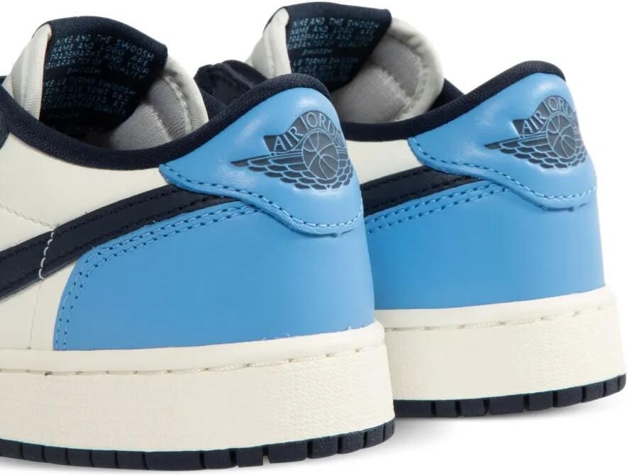 Jordan Kids Air Jordan 1 low-top sneakers Blauw - Foto 3