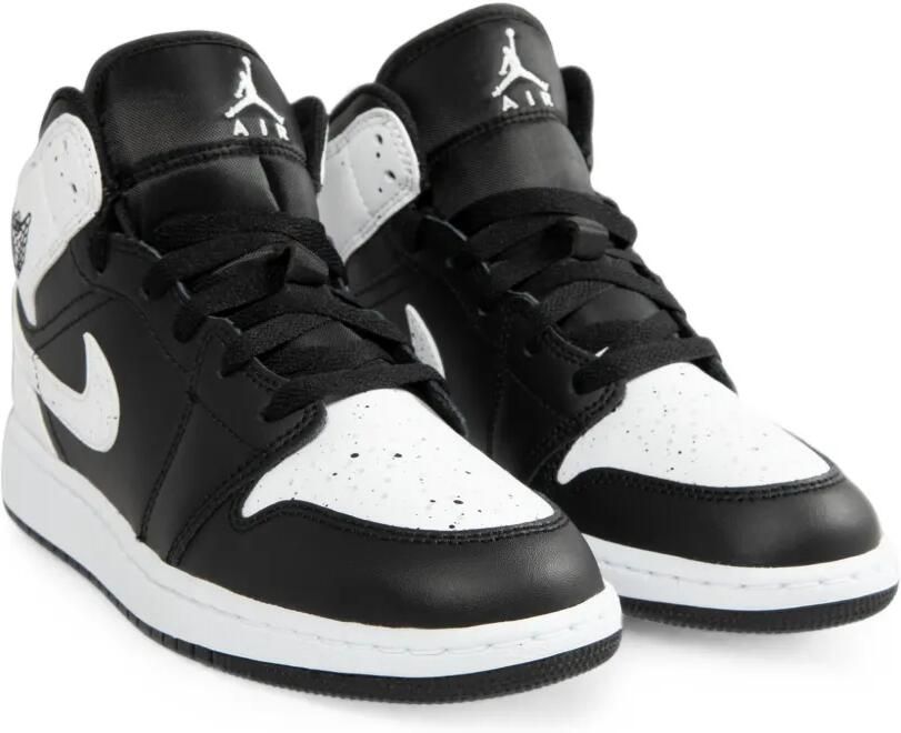 Jordan Kids Air Jordan 1 Mid high-top sneakers Zwart