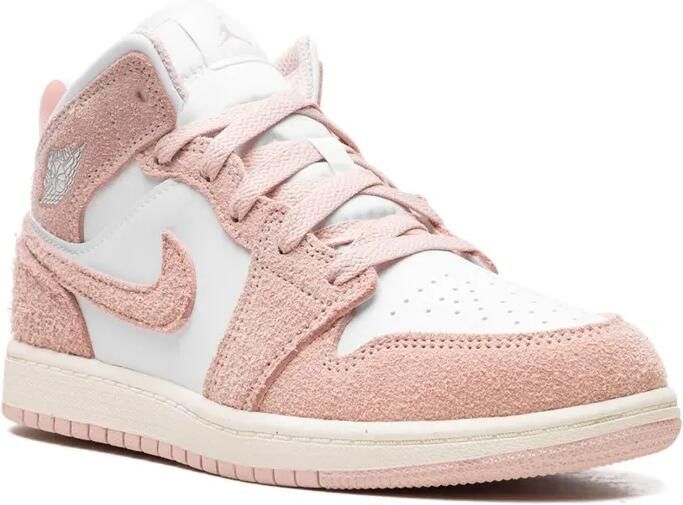 Jordan Kids Air Jordan 1 Mid SE "Legend Pink" sneakers Roze